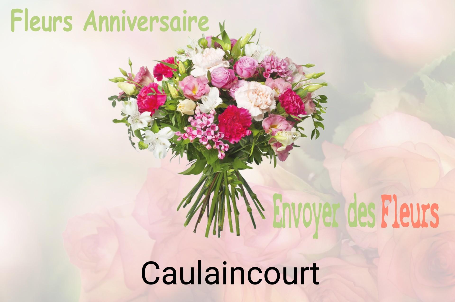 Bouquet de fleurs d’anniversaire livré à Caulaincourt