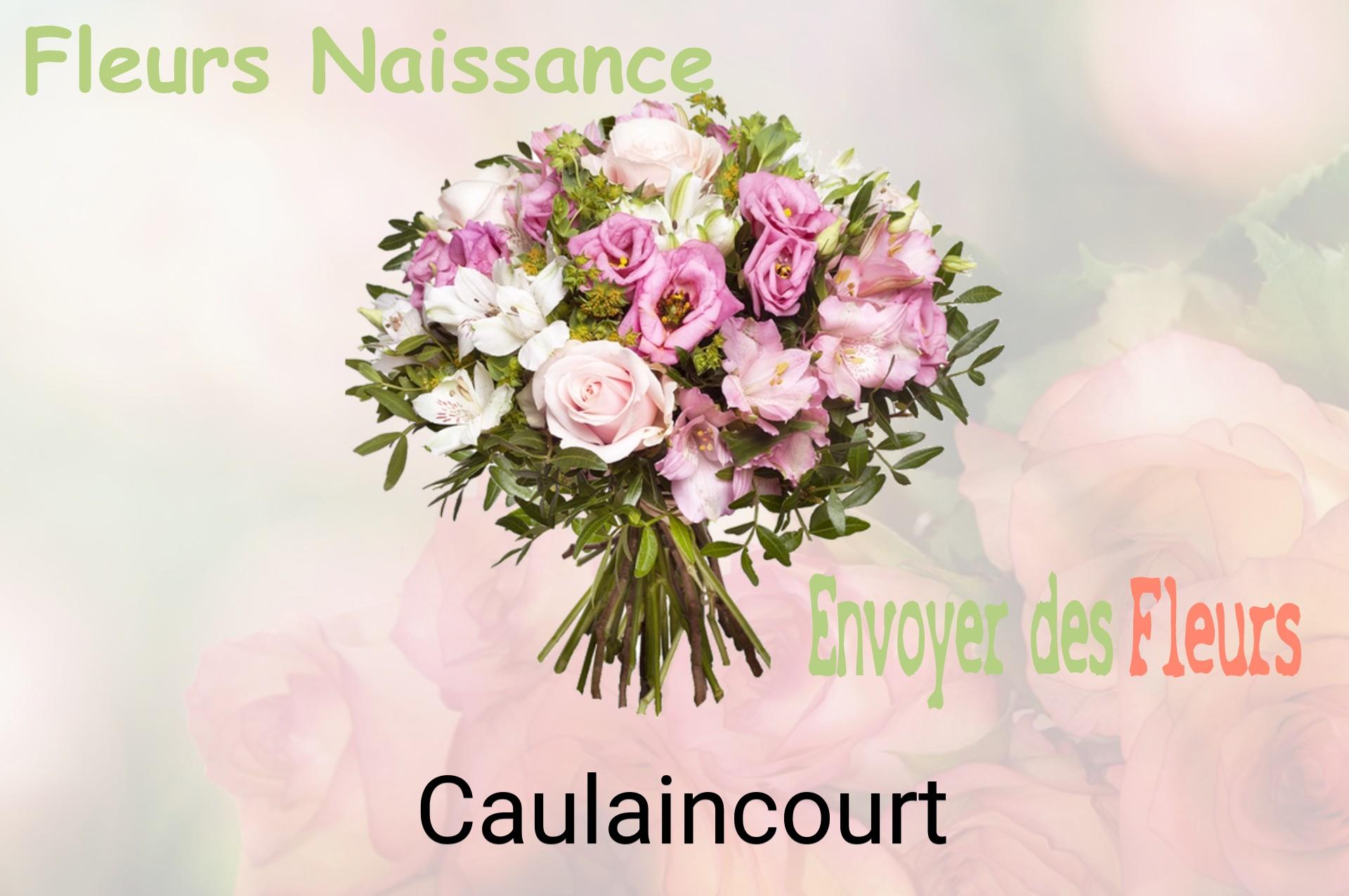 Bouquet de fleurs de naissance livré à Caulaincourt